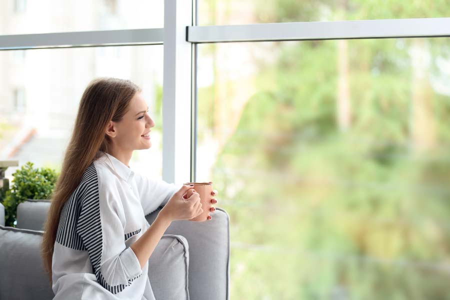 Girl-window